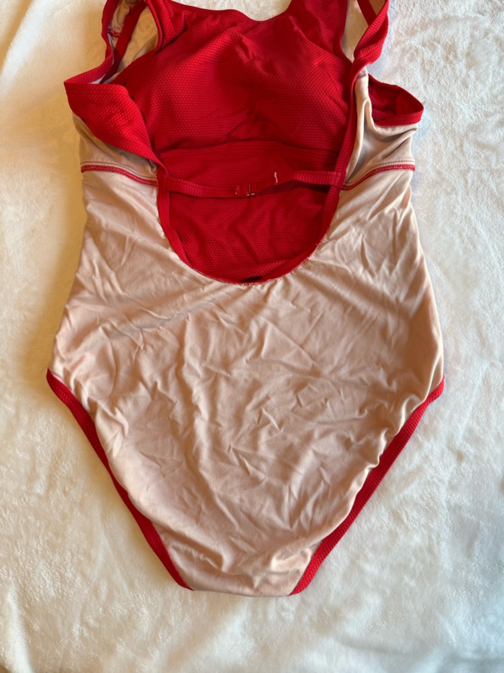 Kona Sol Red-Trim One Piece Swimsuit - Picture 6 of 8